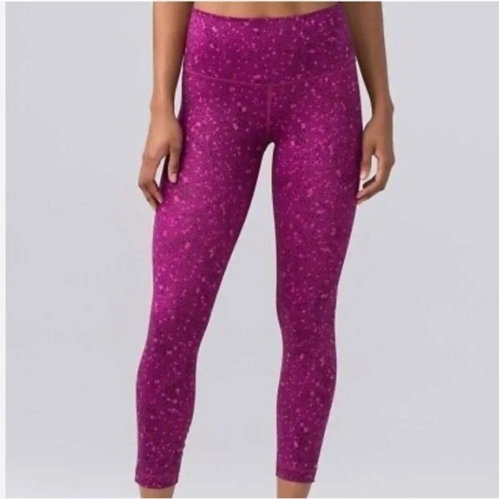 Lululemon High Times Pant (Full-On Luxtreme) Paradise Geo Regal Plum Multi 4